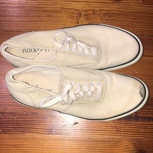 Vintage Rockport Canvas Sneakers 9 1/2 M